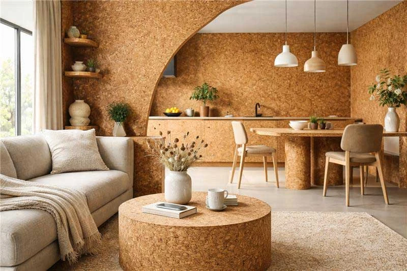 8 Creative Ways Designers Are Using Cork in Modern Interiors